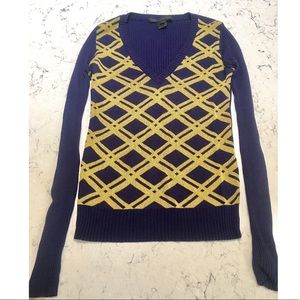 Marc by Marc Jacobs Small Navy and Gold sweater